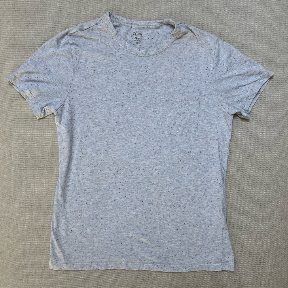 Men’s J. Crew Good Knit Crew Neck Blue Shirt